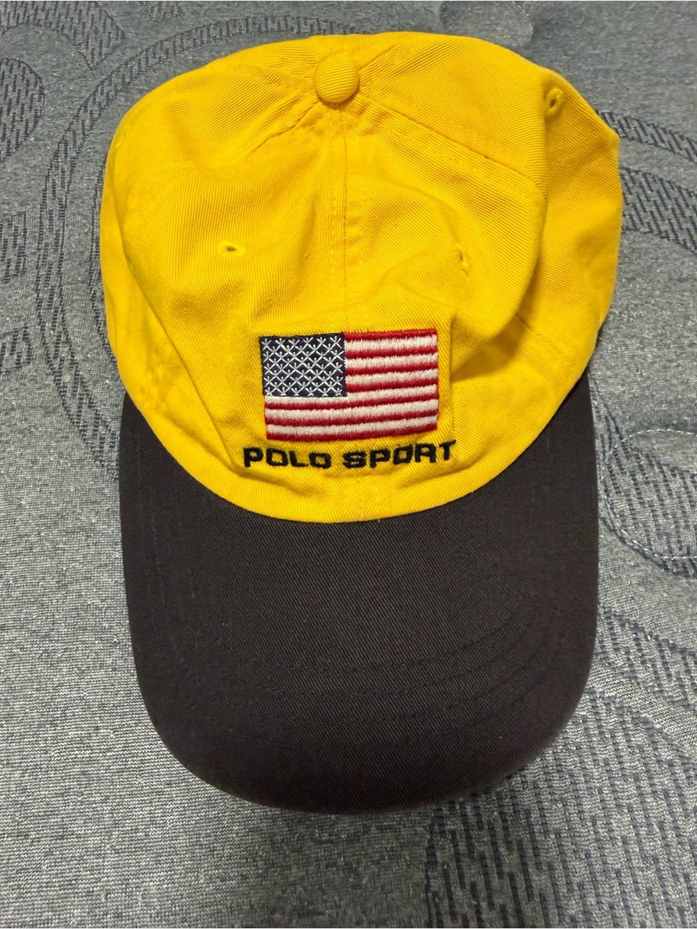 Polo sport by Ralph Lauren Yellow & Black Polo Sport USA Flag Cap